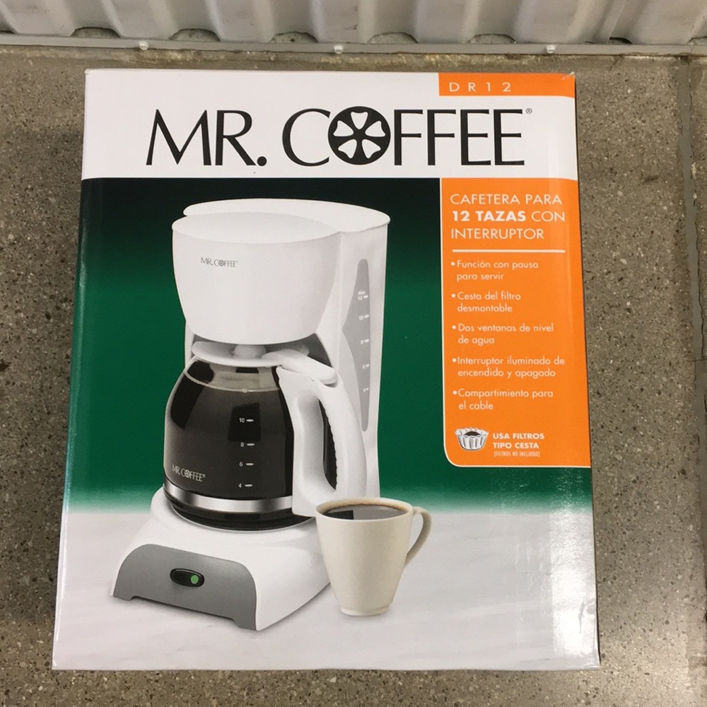 Mr Coffee 12 cup coffee maker